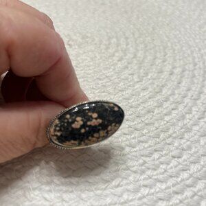 Stunning OCEAN JASPER Handmade Sterling 925 Ring Size 7 #175E